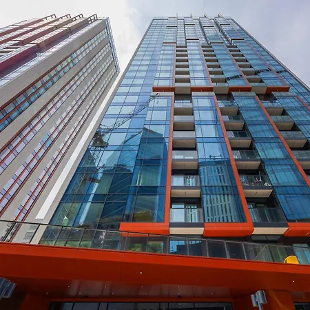Apartment Towarowa Towers With Free Gym Access And Balcony By Renters Warsaw