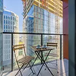 Towarowa Towers With Free Gym Access And Balcony By Renters Apartment Warschau